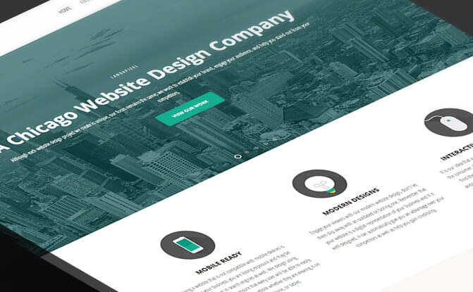 Landapixel Website Design