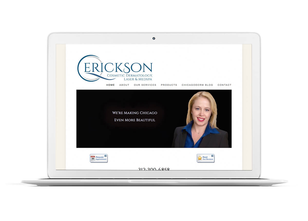 Erickson Dermatology Old Website